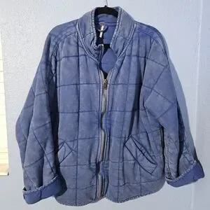 Free People Dolman Quilted Jacket
